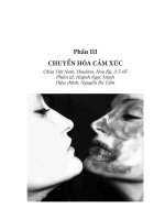 Chuyển hóa cảm xúc: Phần 2