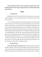 Những vấn đề đặt ra từ thực trạng đổi mới mô hình tổ chức bộ máy hệ thống chính trị Việt Nam trong giai đoạn mới hiện nay Đề xuất giải pháp để giải quyết vấn đề này