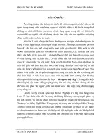 Báo cáo thực tập tốt nghiệp Bếp nhà hàng Trúc Linh  Nha Trang