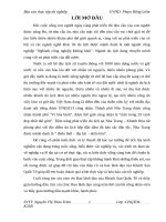 BAO CAO NGHIEP VU LE TAN  KS QUOC TE