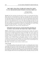 Thực hiện công bằng xã hội giữa kinh tế tư nhân và các thành phần kinh tế trong giai đoạn hiện nay