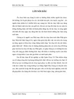 báo cáo thực tập bếp nhà hàng chay Cô Tấm