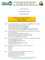 Microsoft word   tõng hãp các câu lý thuy¿t khoa híc  lëch sí(p1)(à) 