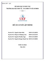 Đồ án CSLT quản lí nhân sự viết bằng c