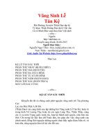 Vãng Sinh Lễ Tán Kệ