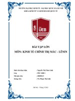 Phân tích tác động của cạnh tranh trong nền kinh tế thị trường và biểu hiện của các tác động này trong nền kinh tế thị trường ở việt nam hiện nay  ví dụ minh họa cụ thể