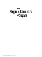 The organic chemistry of sugars 