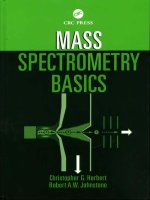 Christopher g  herbert, robert a w  johnstone   mass spectrometry basics 
