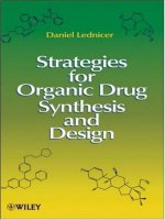 Daniel lednicer   strategies for organic drug synthesis wiley interscience (2008) 
