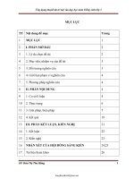 Sáng kiến kinh nghiệm Ứng dụng thuyết đa trí tuệ vào dạy học môn Tiếng Anh ở Lớp 3