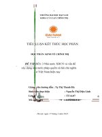 3 nhà nước XHCN và vấn đề xây dựng nhà nước pháp quyền xã hội chủ nghĩa ở việt nam hiện nay 