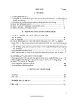 SKKN Tích hợp giáo dục giá trị sống và rèn luyện kĩ năng sống thông qua dạy học môn Sinh học ở trườn...