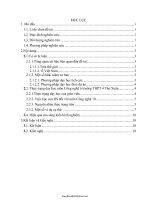 SKKN Sử dụng phương pháp dạy học theo dự án ở một số bài trong chương 4 – Công nghệ 10 góp phần phát...