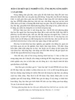 SKKN Sử dụng phương pháp dạy học theo góc nhằm phát huy tính tích cực của học sinh góp phần nâng cao...