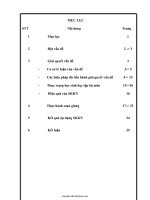 Sáng kiến kinh nghiệm Phương pháp giảng dạy ca dao trong chương trình Ngữ văn Trung học Phổ thông