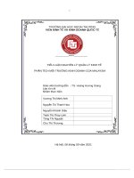 TIỂU LUẬN NGUYÊN lý QUẢN lý KINH tế PHÂN TÍCH môi TRƯỜNG KINH DOANH của MALAYSIA 