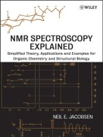 Neil e  jacobsen   NMR spectroscopy explained  simplified theory, applications and examples for organic chemistry and structural biology wiley interscience (2007) 