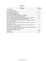 SKKN Một số biện pháp giáo dục kĩ năng sống cho học sinh lớp 4 thông qua tiết khoa học