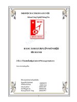 Báo cáo bài tập lớn môn hệ điều hành tìm hiểu lập trình API trong window