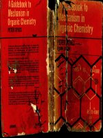 A GUIDEBOOK TO MECHANISM IN ORGANIC CHEMISTRY 