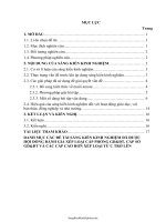 SKKN Một số kinh nghiệm giúp học sinh lớp 12 tự tin giải quyết tốt các bài tập muối amoni hữu cơ nhằ...