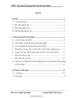 SKKN Rèn luyện kỹ năng giải bài toán hình học phẳng có sử dụng tính chất của đường tròn