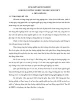 SKKN Giáo dục hướng nghiệp cho học sinh Thpt