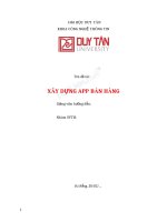 Đồ án CDIO SE397V xây dựng app bán hàng