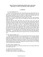 SKKN Một số kinh nghiệm bồi dưỡng học sinh giỏi môn Địa lý lớp 9 tại trường THCS Thọ Sơn