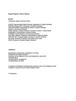 Sulphones in organic synthesis 