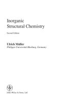 Inorganic structural chemistry 
