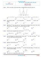 Bộ Đề Thi Thử Tốt Nghiệp THPT 2022 Môn Toán Có Đáp Án Và Lời Giải Chi Tiết
