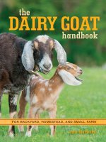 Starbard, ann   the dairy goat handbook   for backyard, homestead, and small farm voyageur press (2015) 
