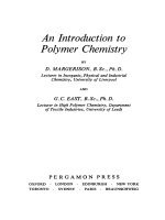 D  margerison, g  c  east and j  e  spice (auth )   an introduction to polymer chemistry pergamon (1967) 