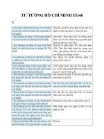 TƯ TƯỞNG HỒ CHÍ MINH EG46