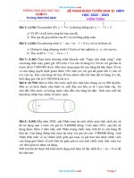 10 Đề Thi Thử Toán Tuyển Sinh 10 Năm 2022-2023 Quận 6 TPHCM Có Đáp Án