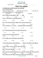 Bộ Đề Ôn Tập Toán 2 Học Kỳ 2 Năm 2021-2022