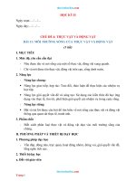 Giáo Án TNXH Lớp 2 Sách Cánh Diều Học Kỳ 2 File Word Rất Hay