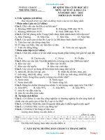 Đề Kiểm Tra Cuối Kì 1 Lịch Sử Địa Lí 6 KNTT Có Ma Trận Và Đáp Án-Đề 2