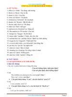 Bài Tập Thực Hành Chuyên Sâu Tiếng Anh 7 Unit 12: An Overcrowded World Có Đáp Án Và Lời Giải