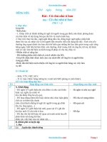 Giáo Án Tiếng Việt Lớp 2 Tuần 7 Sách Chân Trời Sáng Tạo