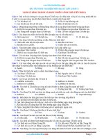 Trắc Nghiệm Địa 12 Bài 5 Có Đáp Án: Lịch Sử Hình Thành Và Phát Triển Lãnh Thổ (Tiếp Theo)