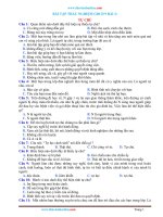 Bài Tập Trắc Nghiệm GDCD 9 Bài 2: Tự Chủ Có Đáp Án