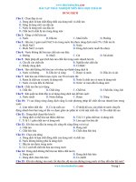 Bài Tập Trắc Nghiệm Hóa 8 Bài 40 Dung Dịch Có Đáp Án