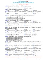 Bài Tập Trắc Nghiệm Hóa 8 Bài 43 Pha Chế Dung Dịch Có Đáp Án