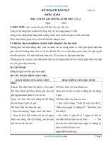 Giáo Án Toán Lớp 1 Sách Cánh Diều Tuần 33