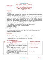 Giáo Án Tiếng Việt Lớp 2 Tuần 3 Sách Chân Trời Sáng Tạo