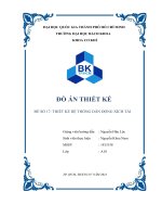 ĐỒ án THIẾT kế đề số 17 THIẾT kế hệ THỐNG dẫn ĐỘNG XÍCH tải 