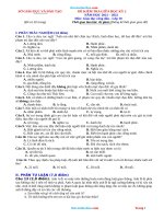 Đề Thi Giữa HK2 GDCD 10 Năm 2022 Có Đáp Án (Đề 3)