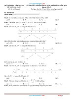 Đề Tham Khảo Tốt Nghiệp THPT 2021 Môn Toán Có Đáp Án Và Lời Giải Chi Tiết